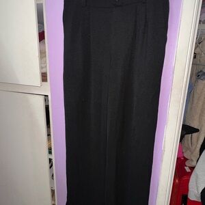 Faith and Joy Women's Classic Black Trousers